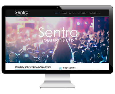 Web Design Example Sentra